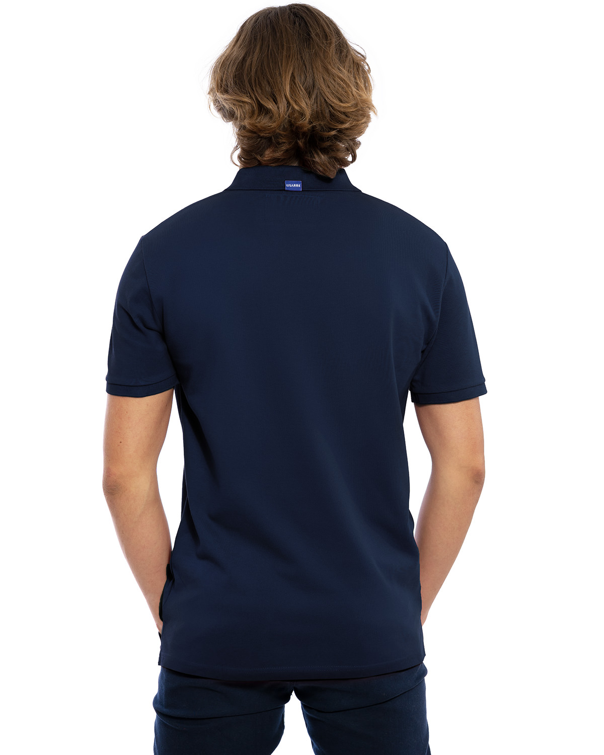 Polo Shirt FELIX in Navy-Blau