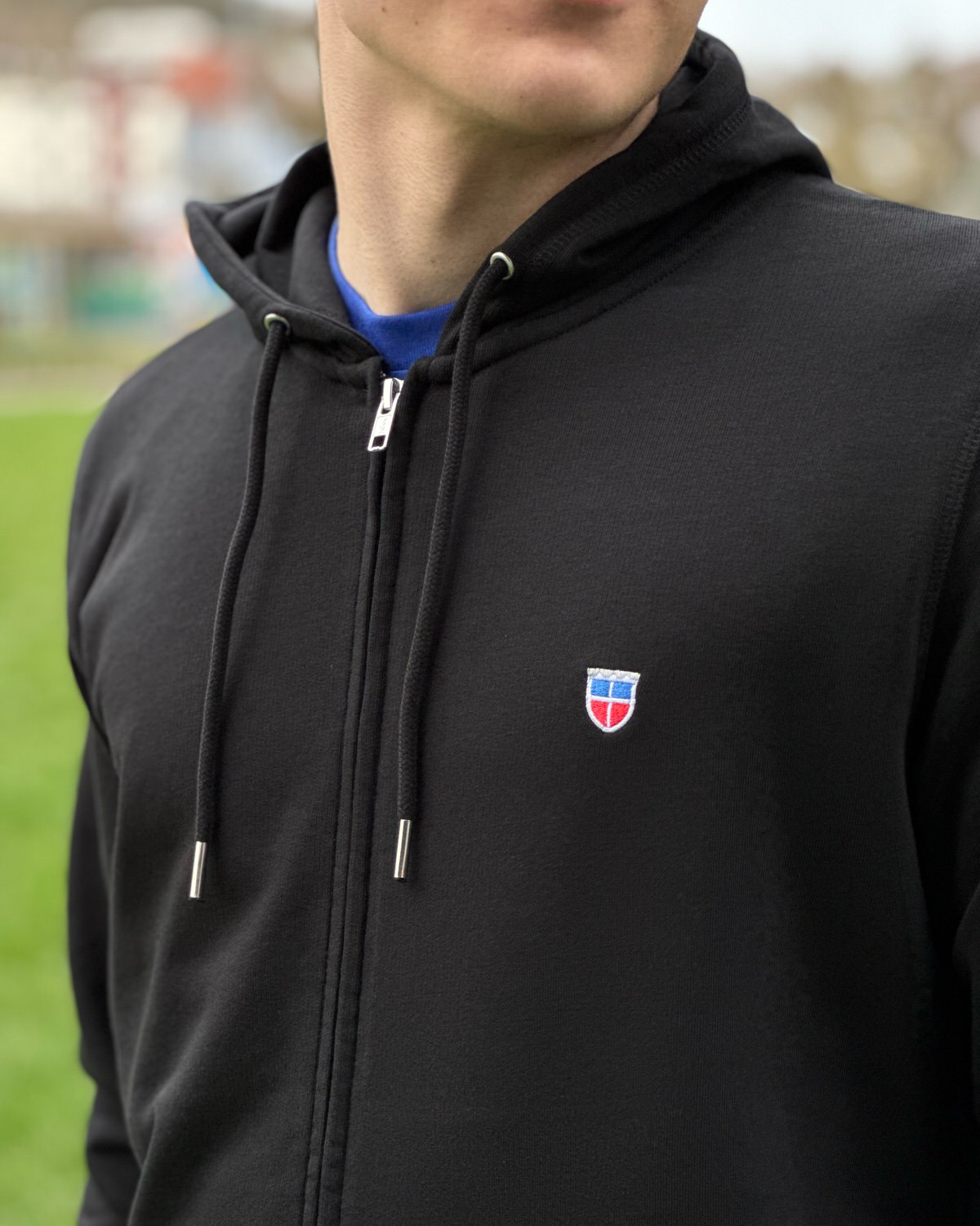 Zipper Hoodie aus dem Saarland als Geschenk.
