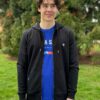 Zipper Hoodie aus dem Saarland als Geschenk.