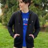 Zipper Hoodie aus dem Saarland als Geschenk.