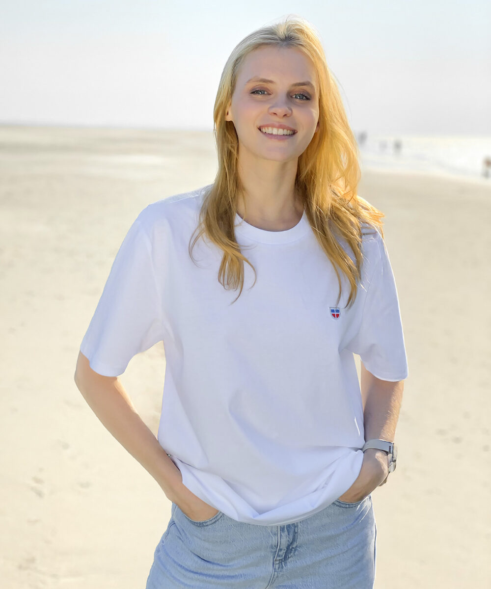T-Shirt CARLA in Weiß