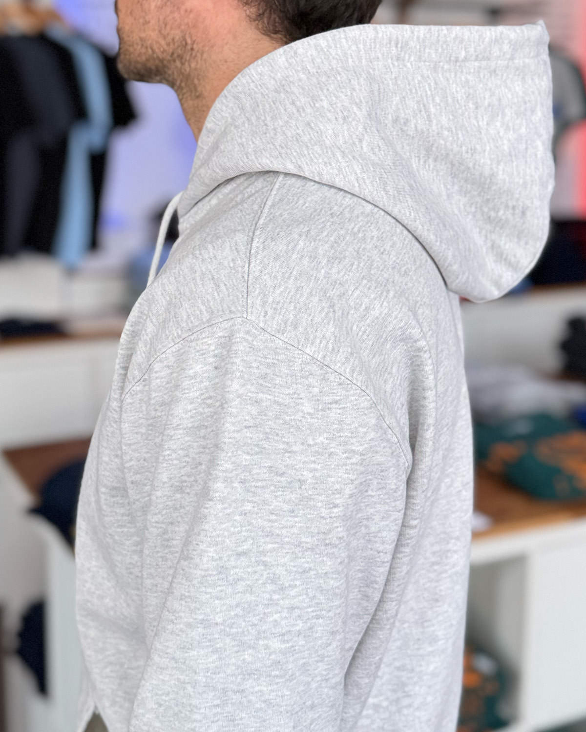 Zipper-Hoodie MATTHIAS <span>in Nuage</span> – Bild 5