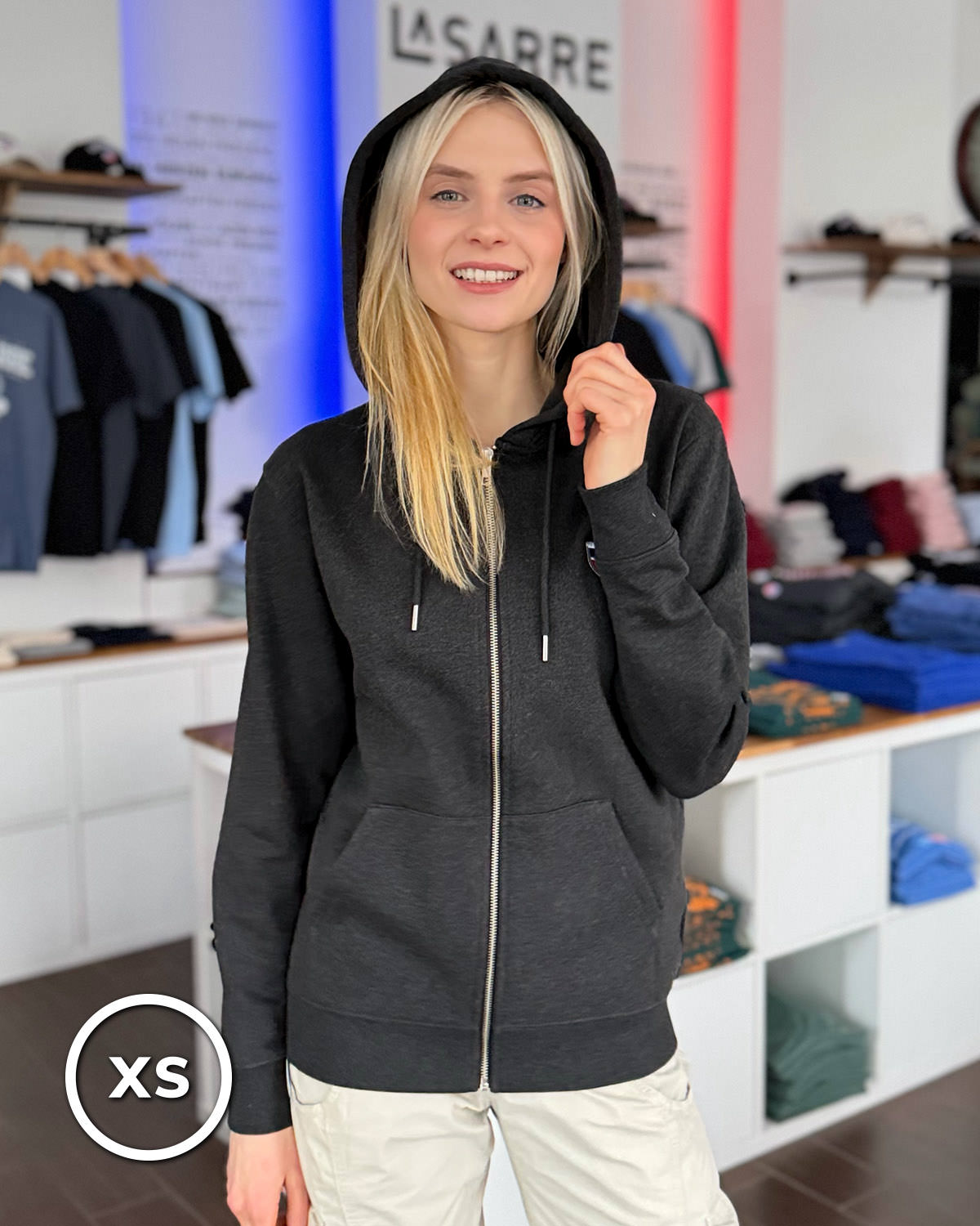 Zipper-Hoodie MELISSA <span>in Lava</span> – Bild 17