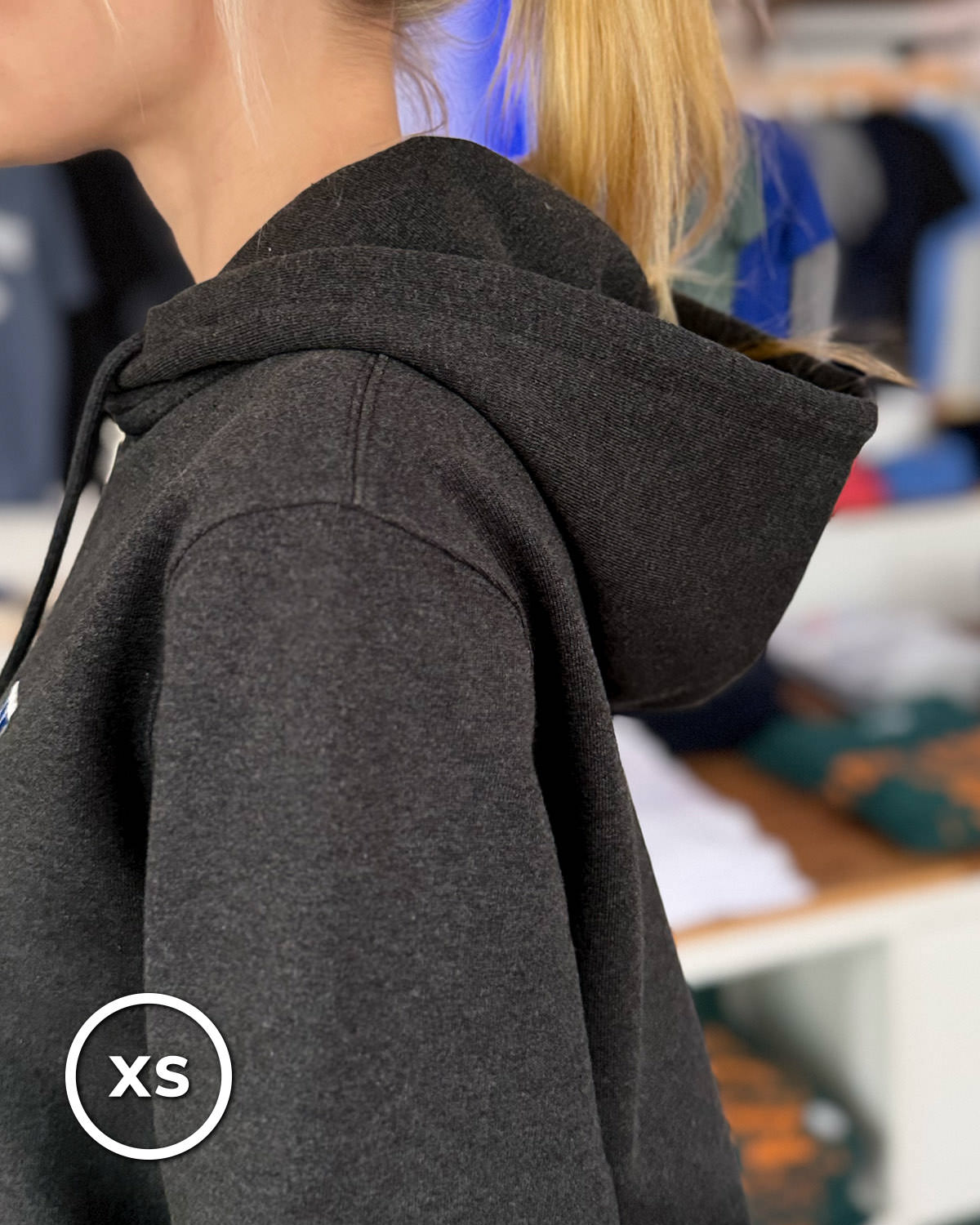Zipper-Hoodie MELISSA <span>in Lava</span> – Bild 6