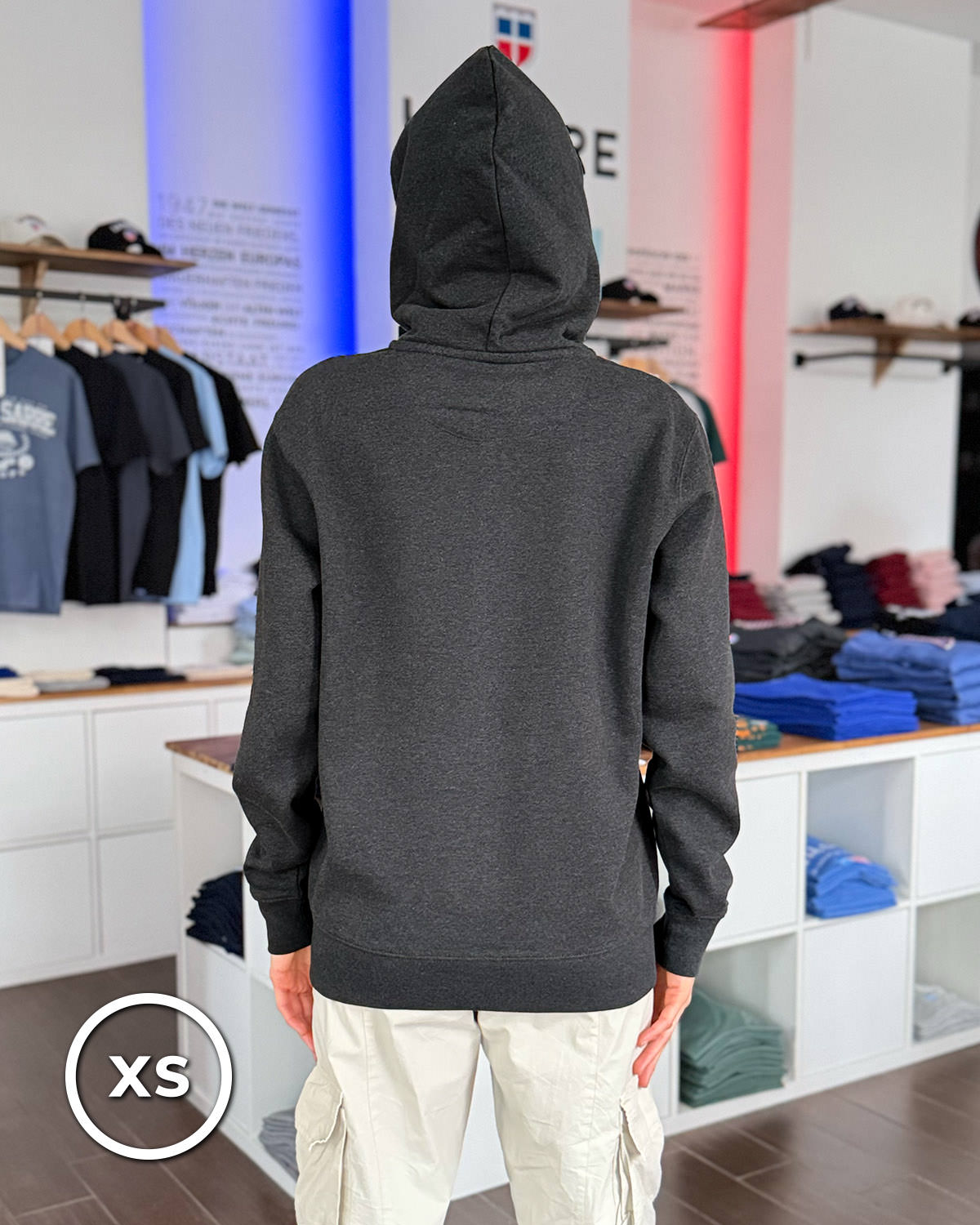 Zipper-Hoodie MELISSA <span>in Lava</span> – Bild 11