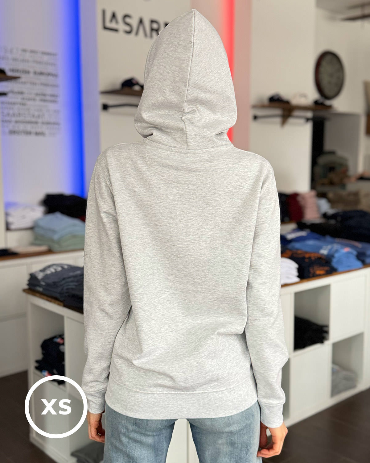 Zipper-Hoodie MELISSA <span>in Nuage</span> – Bild 10