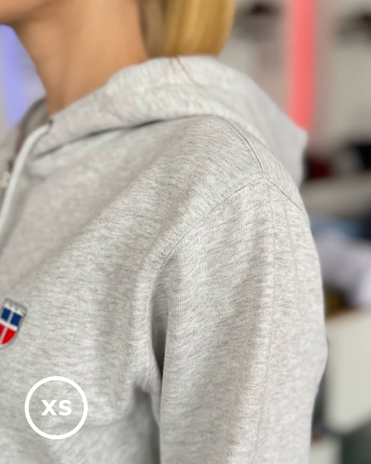 Zipper-Hoodie MELISSA <span>in Nuage</span> – Bild 7