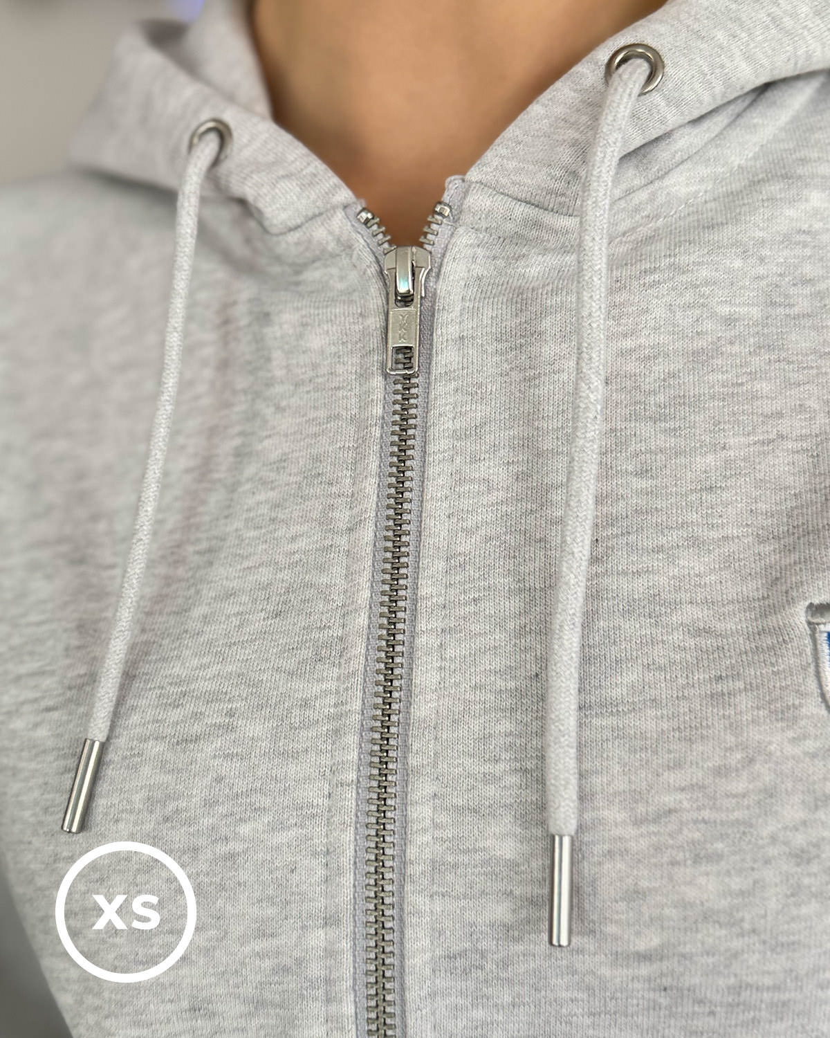 Zipper-Hoodie MELISSA <span>in Nuage</span> – Bild 5