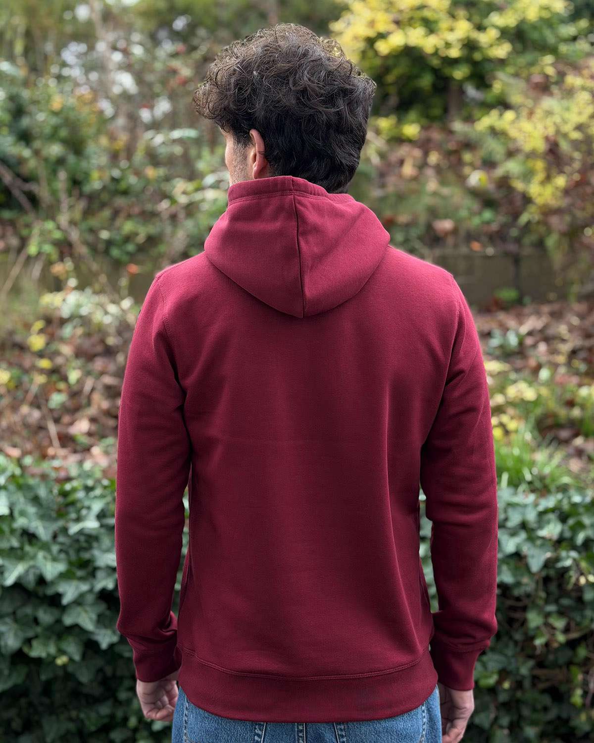 Hoodie SASCHA <span>in Bordeaux</span> – Bild 4