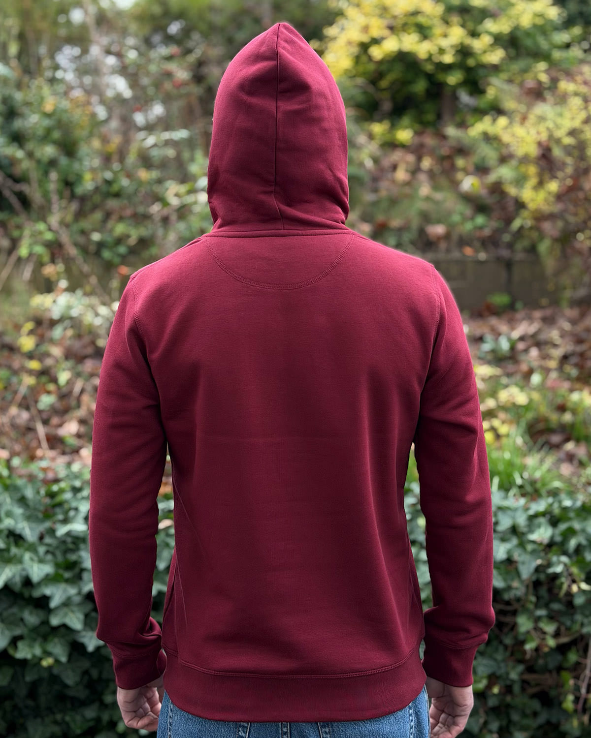 Hoodie SASCHA <span>in Bordeaux</span> – Bild 5