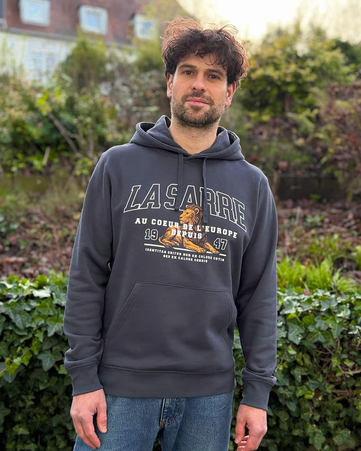 Hoodie SASCHA <span>in Graphit</span> – Bild 2