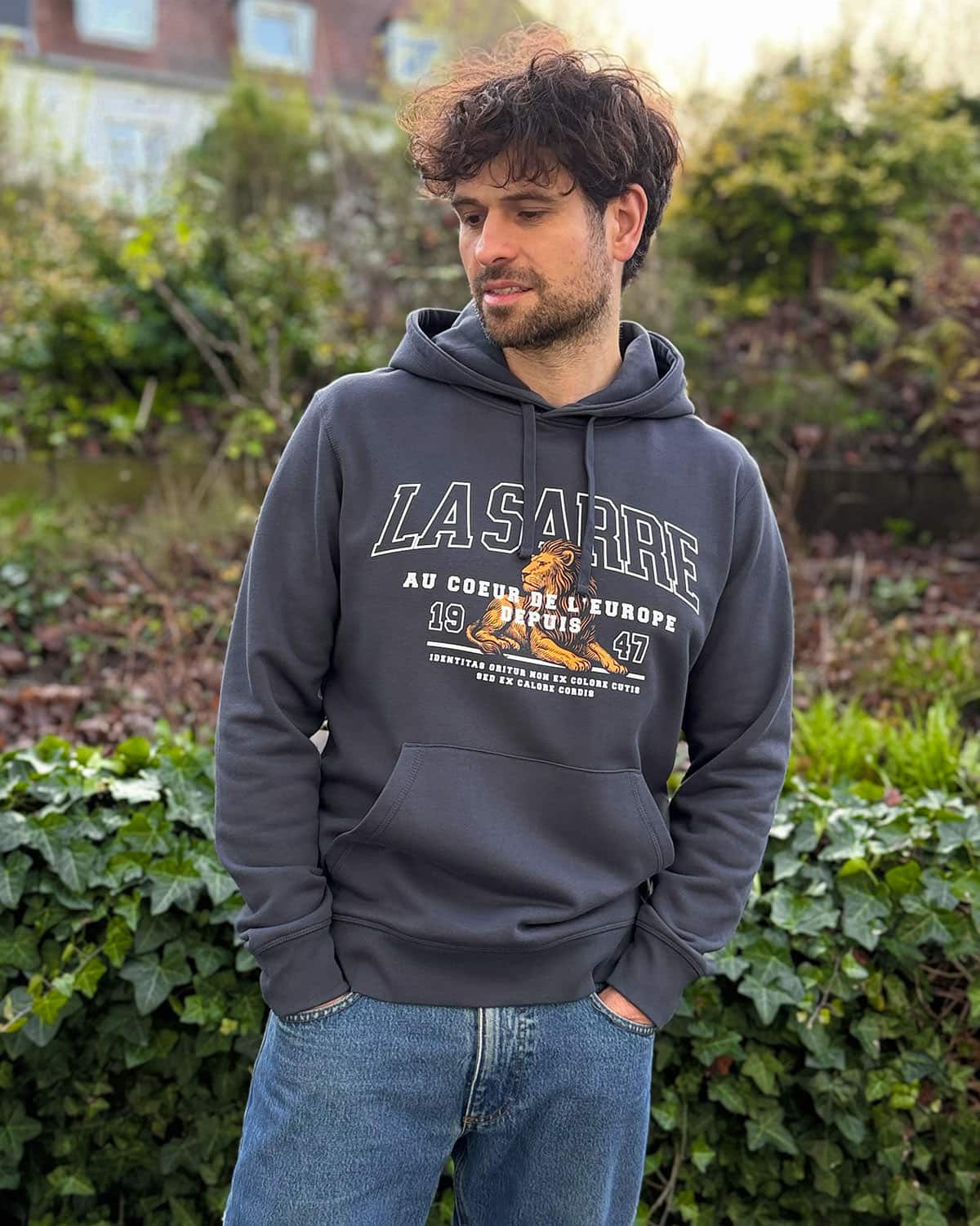 Hoodie SASCHA <span>in Graphit</span> – Bild 7