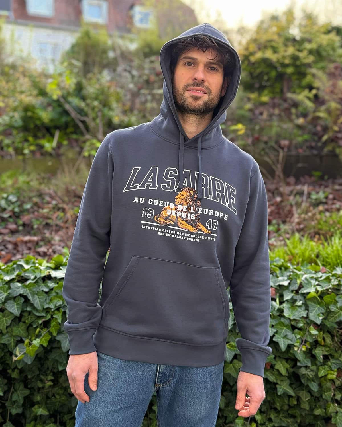 Hoodie SASCHA <span>in Graphit</span> – Bild 6