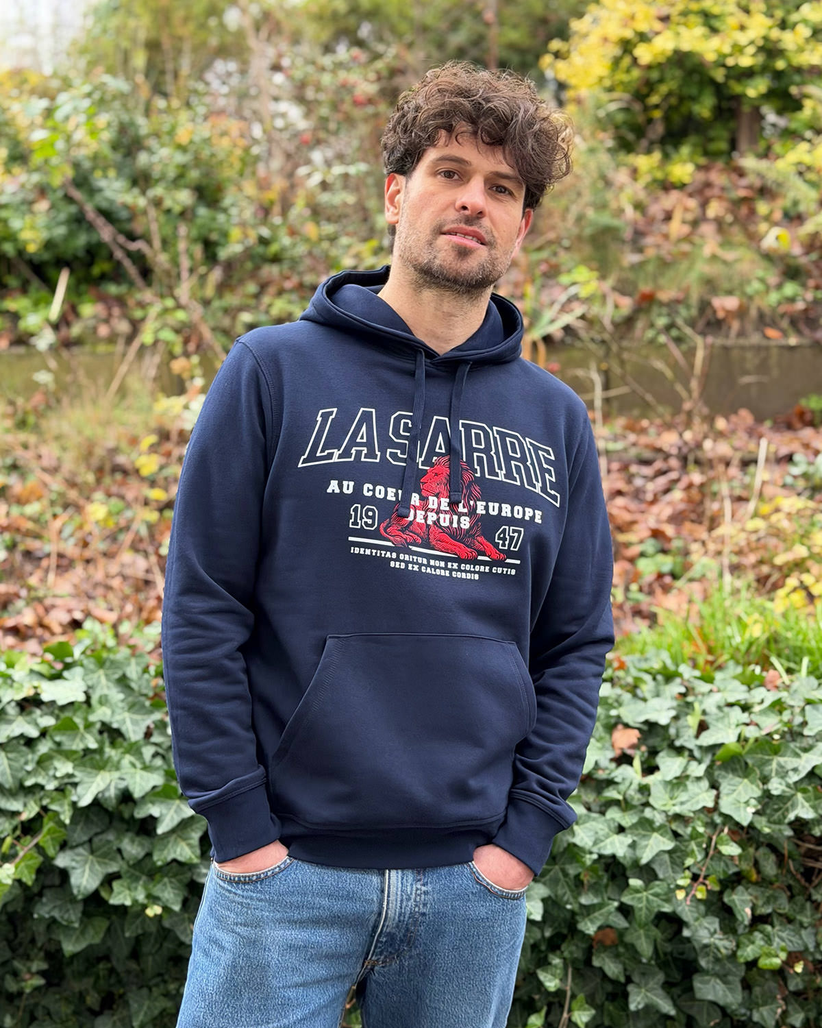 Hoodie SASCHA <span>in Navy</span>