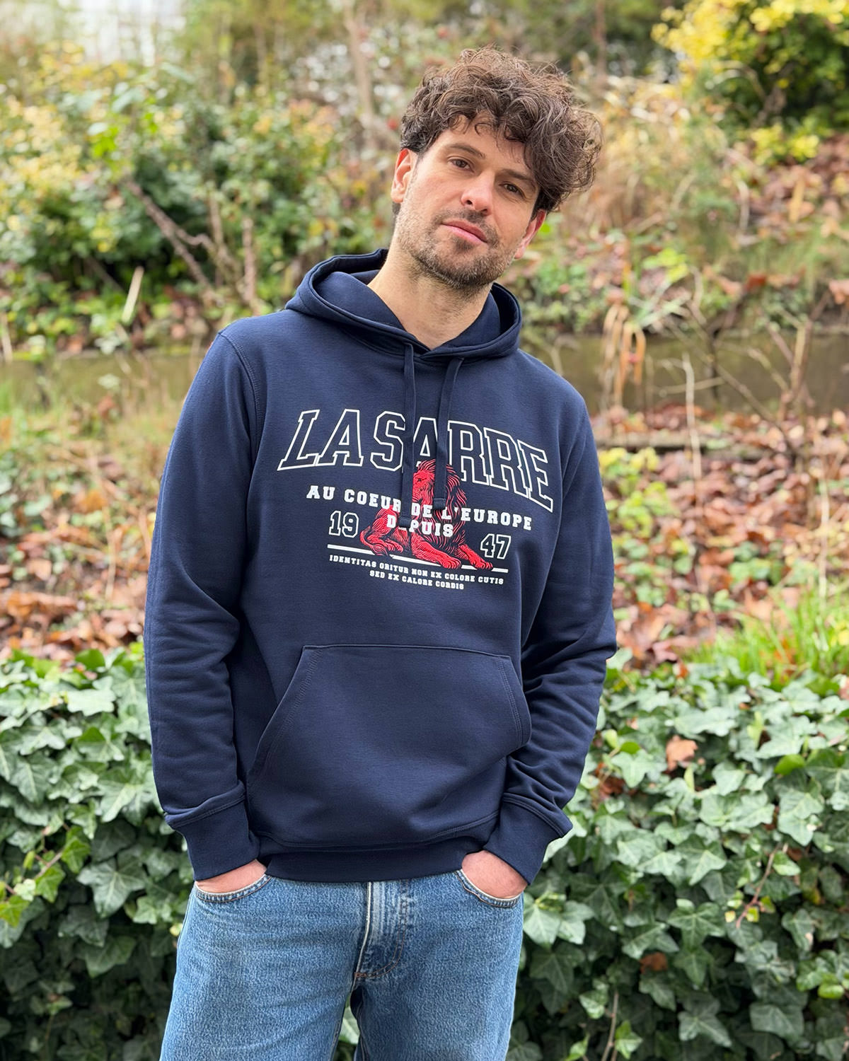 Hoodie SASCHA <span>in Navy</span> – Bild 8