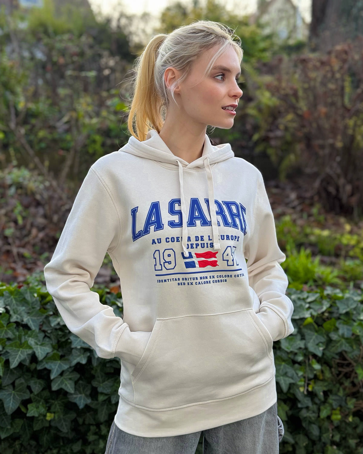 Hoodie SASKIA <span>in Amande</span> – Bild 2