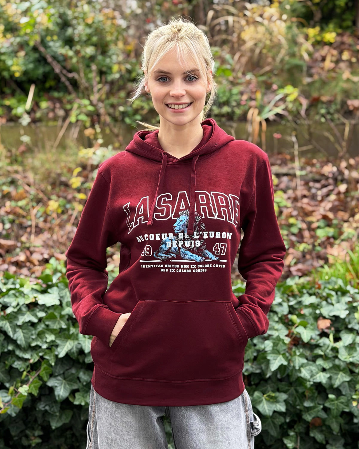 Hoodie SASKIA <span>in Bordeaux</span> – Bild 9
