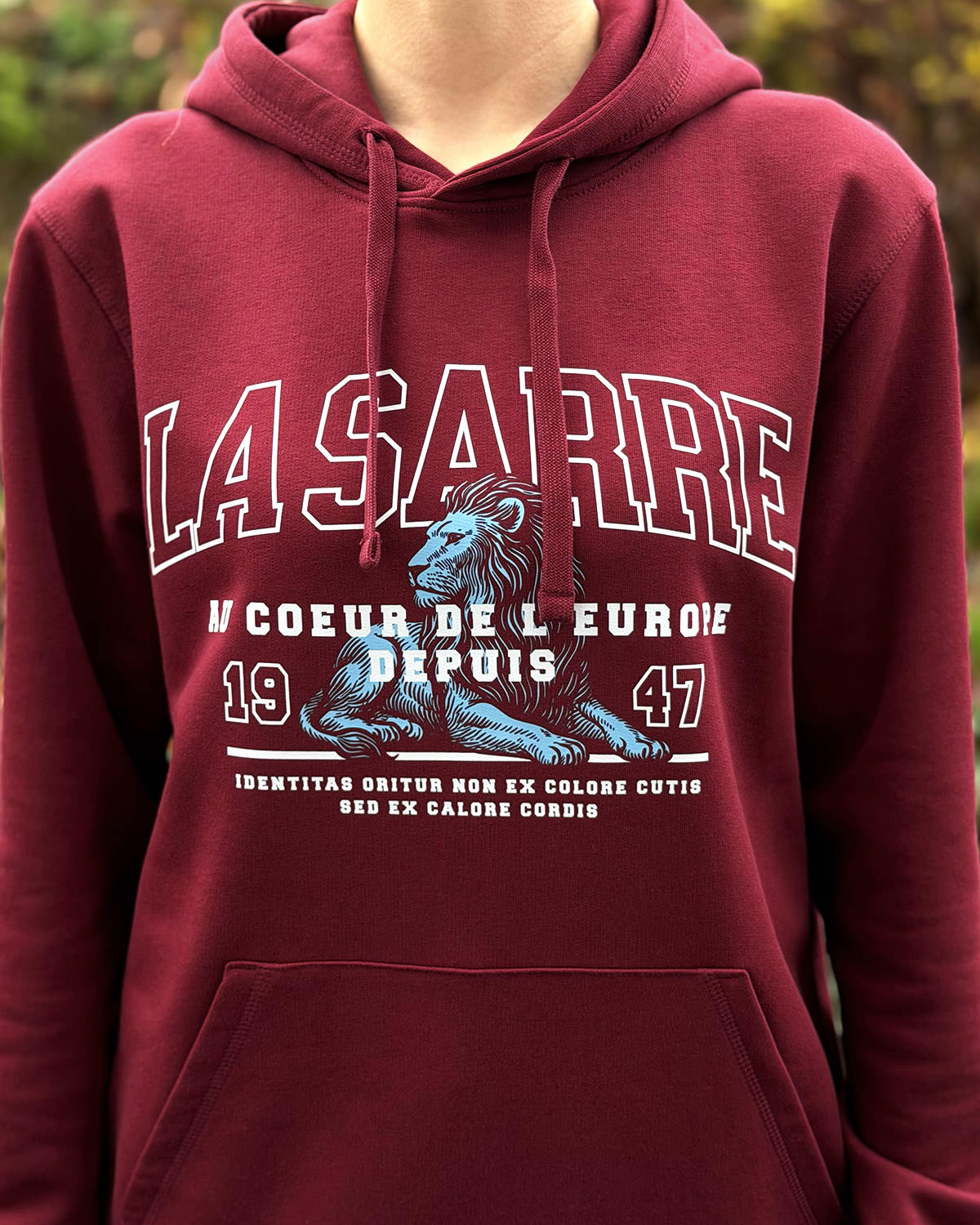 Hoodie SASKIA <span>in Bordeaux</span> – Bild 4