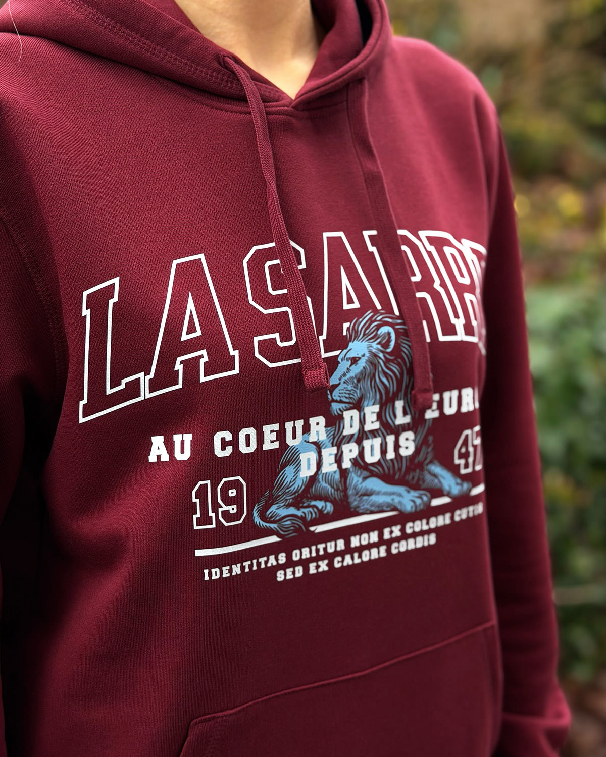 Hoodie SASKIA <span>in Bordeaux</span> – Bild 10