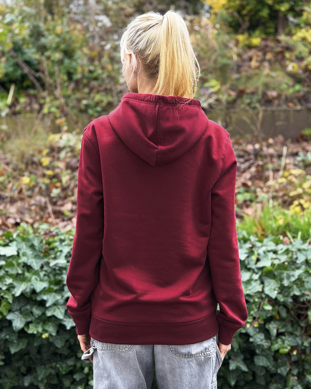 Hoodie SASKIA <span>in Bordeaux</span> – Bild 5