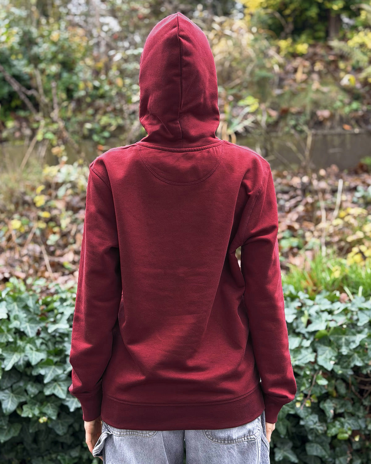 Hoodie SASKIA <span>in Bordeaux</span> – Bild 6