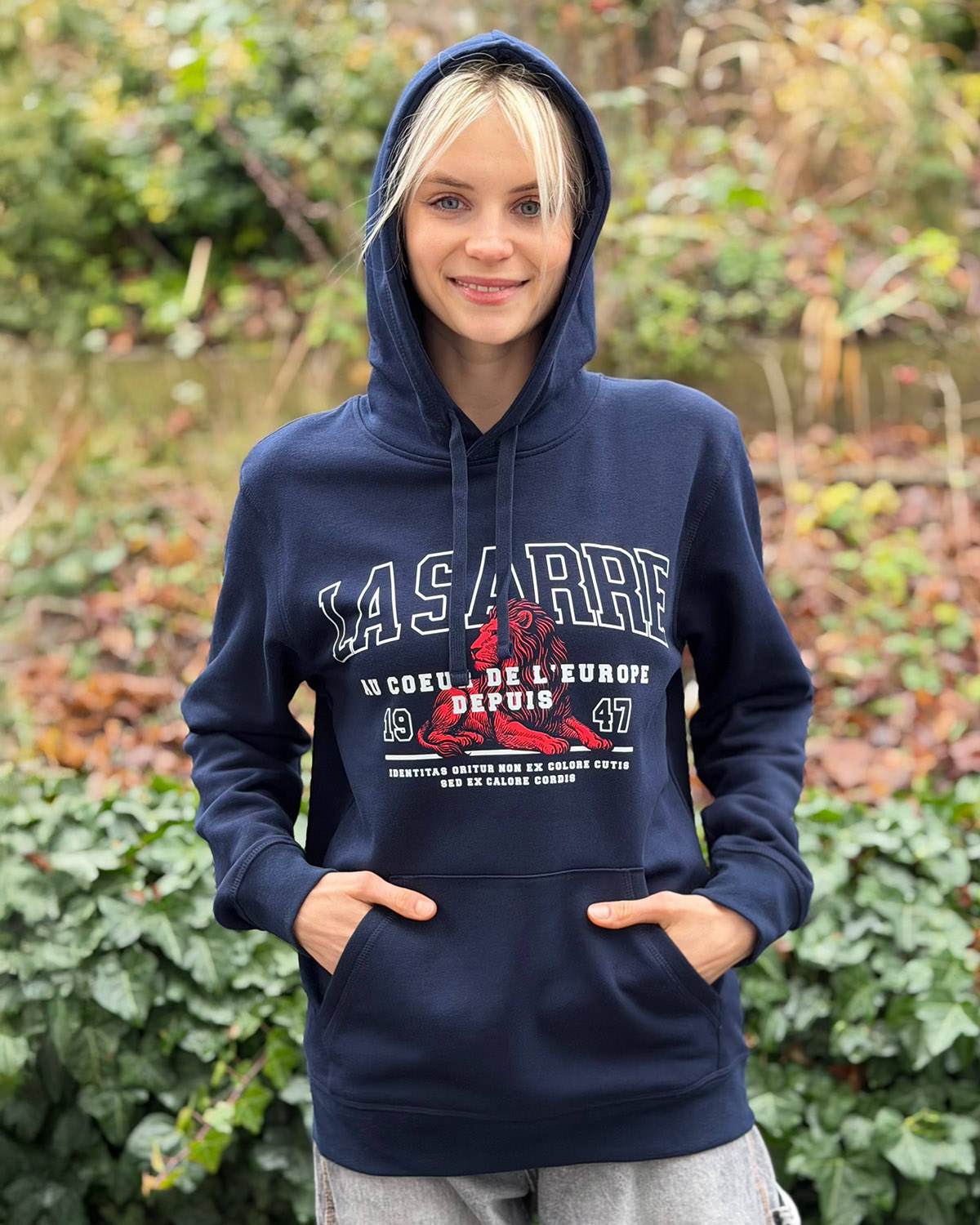 Hoodie SASKIA <span>in Navy</span>