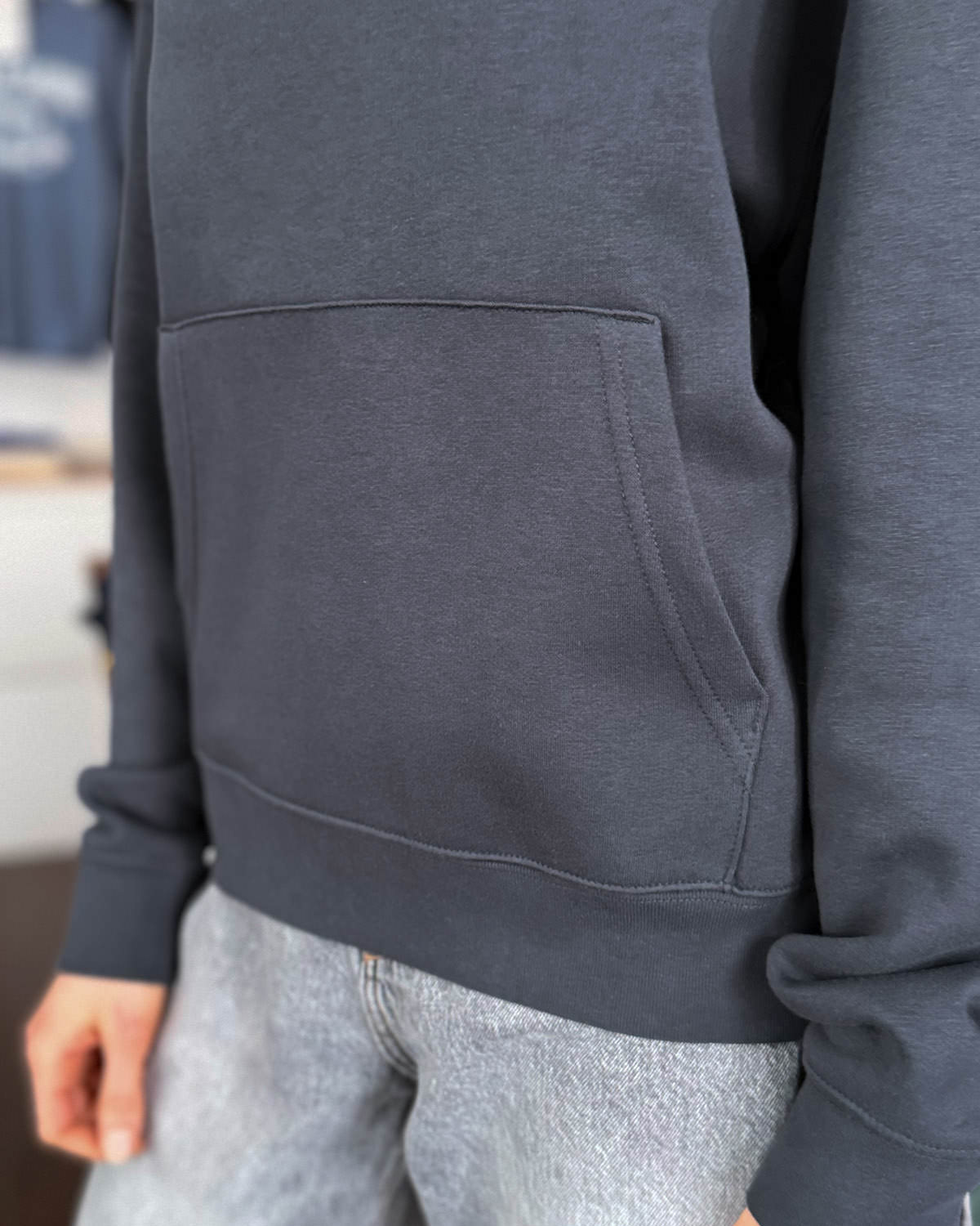 Oversized Hoodie DENISE <span>in Graphit</span> – Bild 8