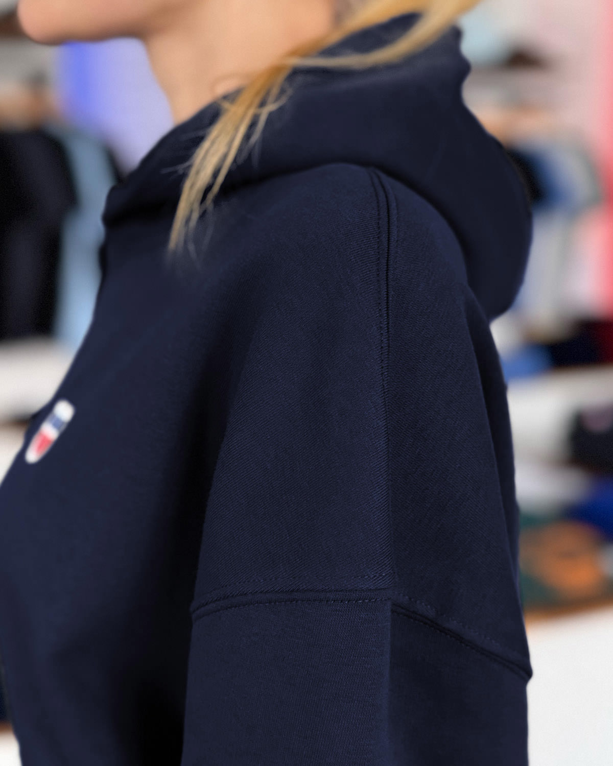 Oversized Hoodie DENISE <span>in Navy</span> – Bild 8
