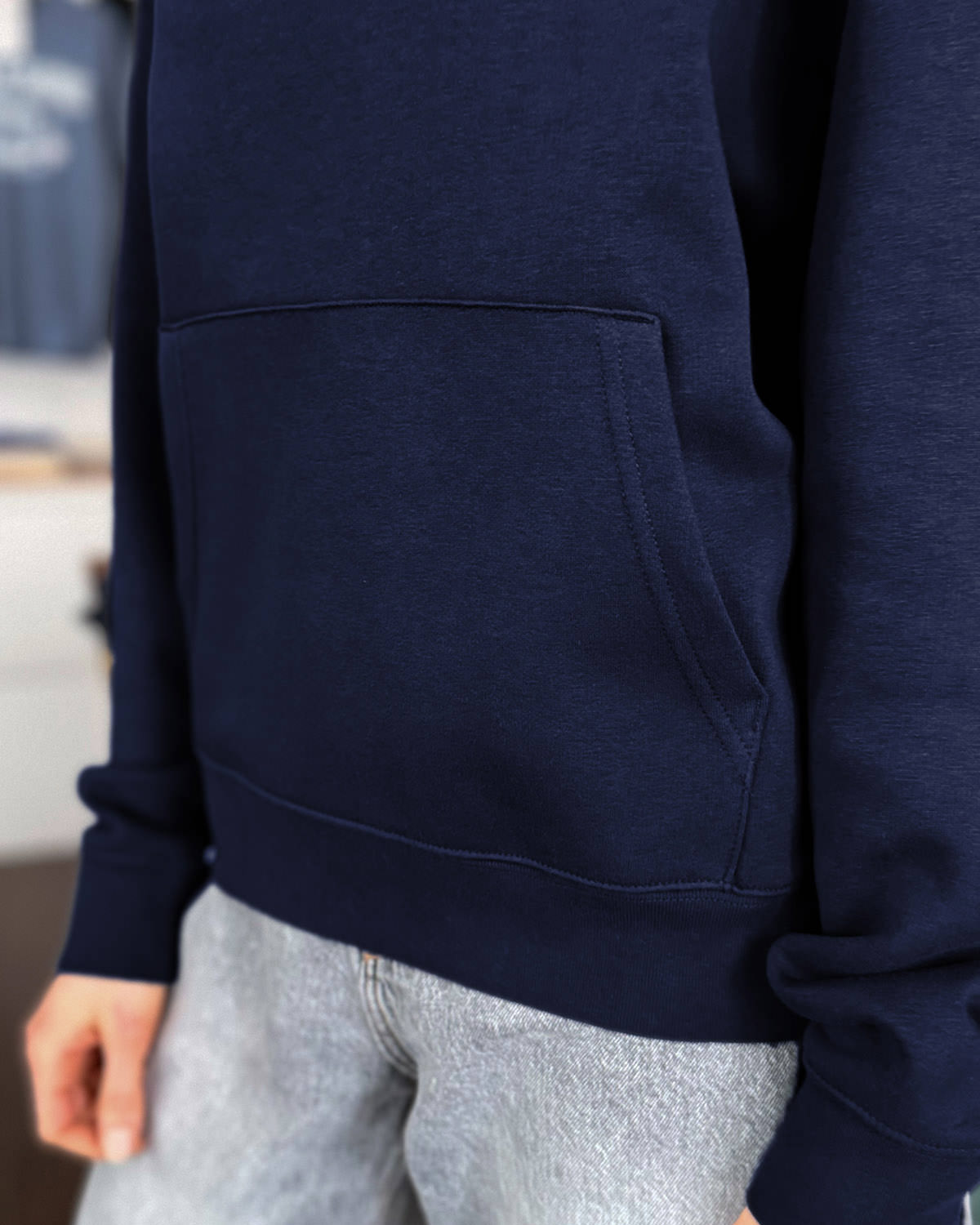 Oversized Hoodie DENISE <span>in Navy</span> – Bild 7