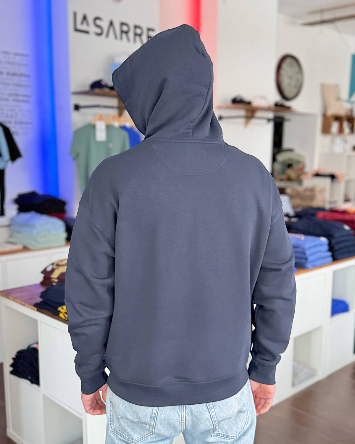 Oversized Hoodie DENNIS <span>in Graphit</span> – Bild 3
