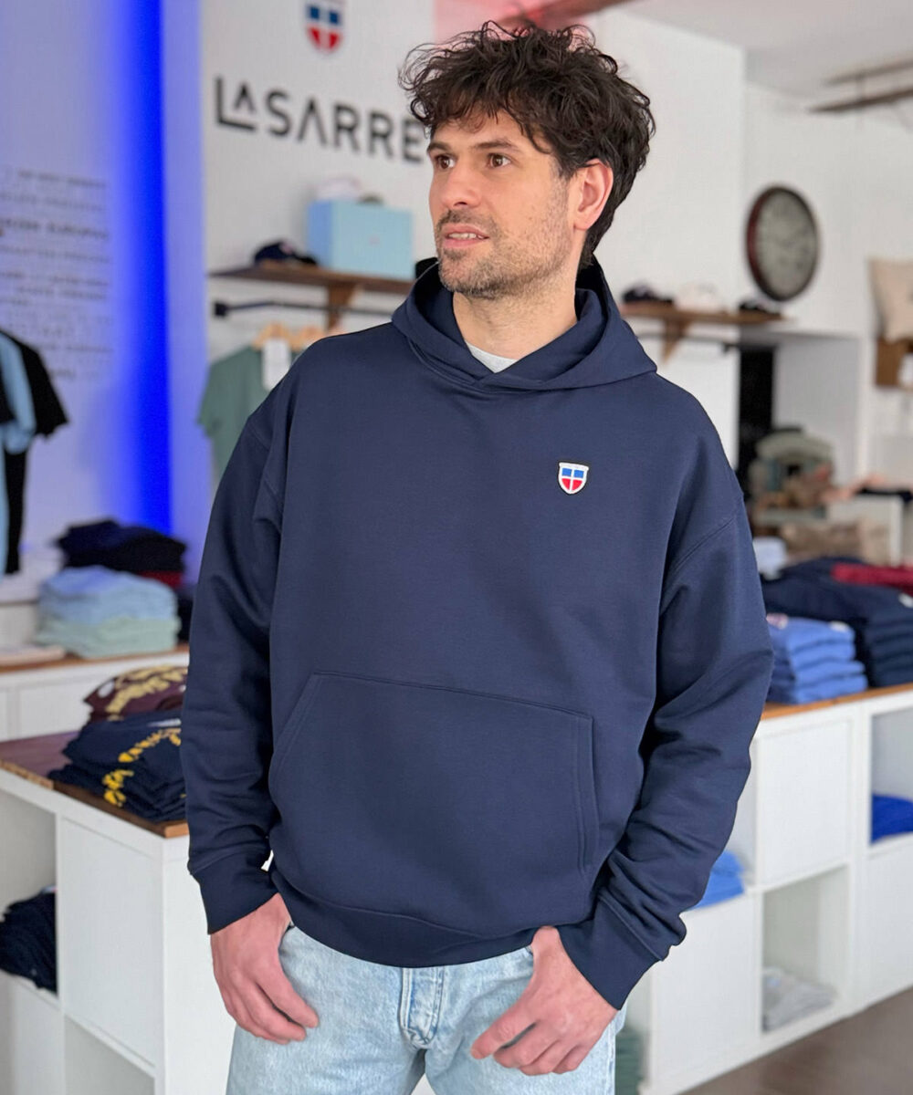 Oversized Hoodie DENNIS <span>in Navy</span>