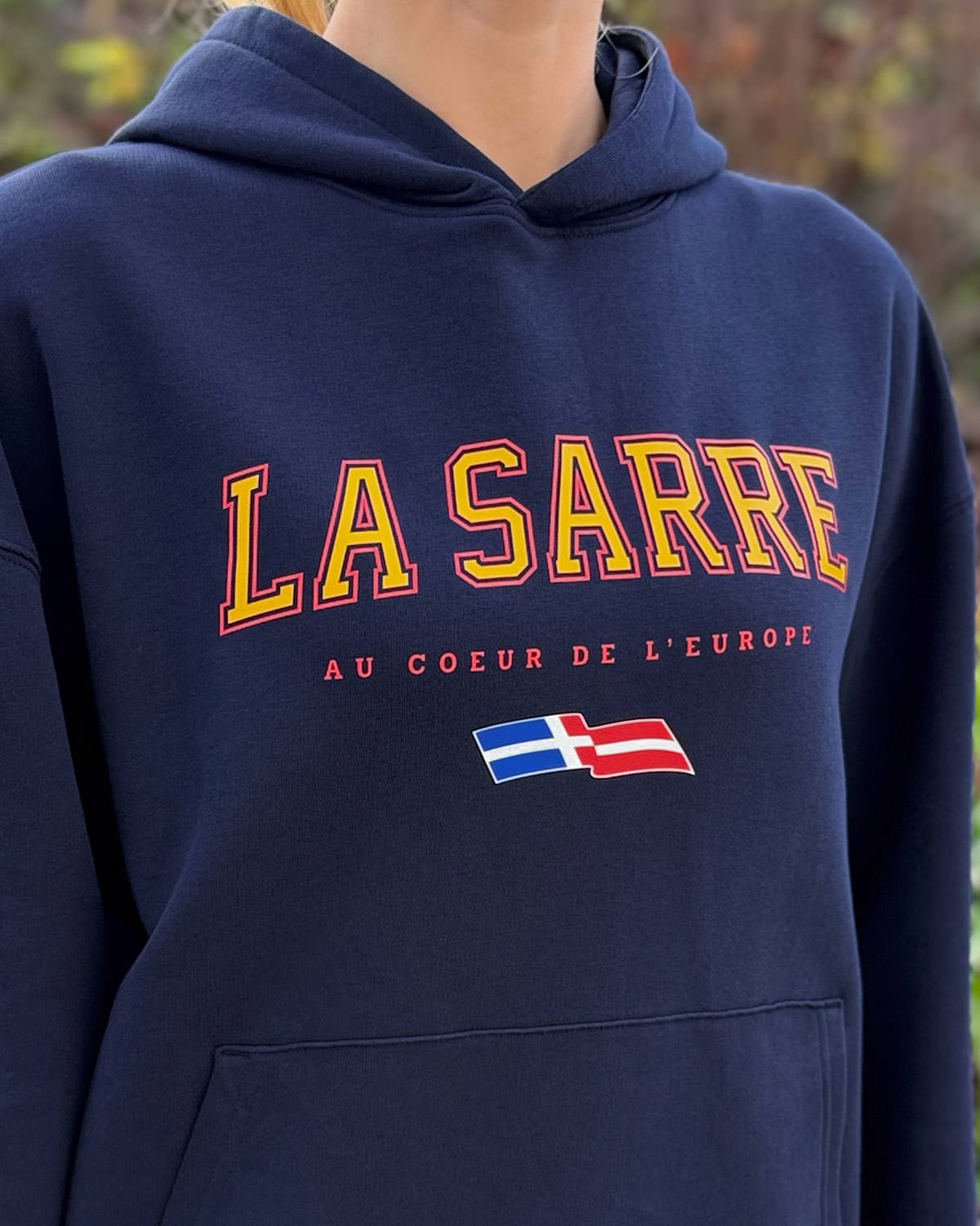 Oversized Hoodie JOHANNA <span>in Navy V1</span> – Bild 3