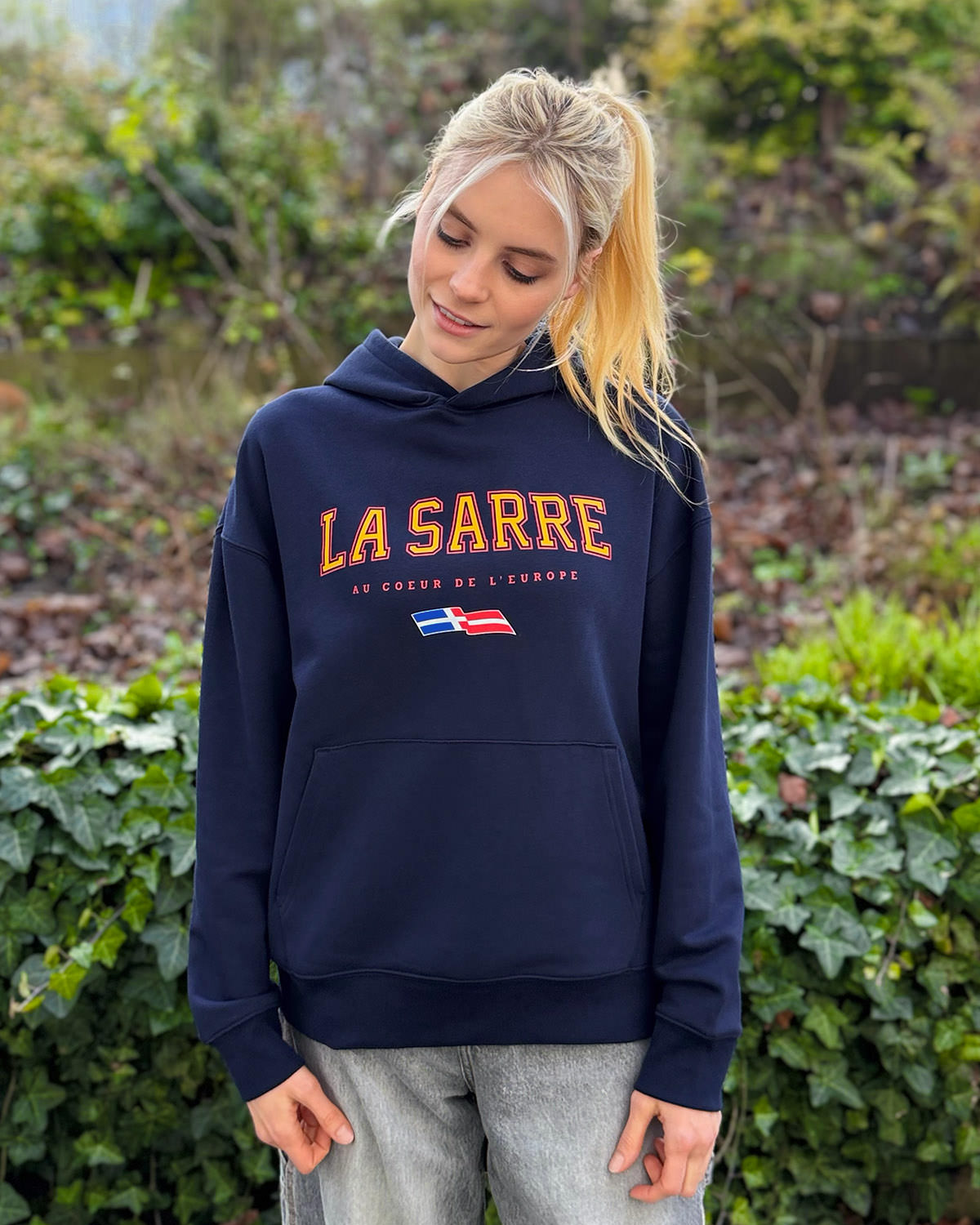 Oversized Hoodie JOHANNA <span>in Navy V1</span> – Bild 6
