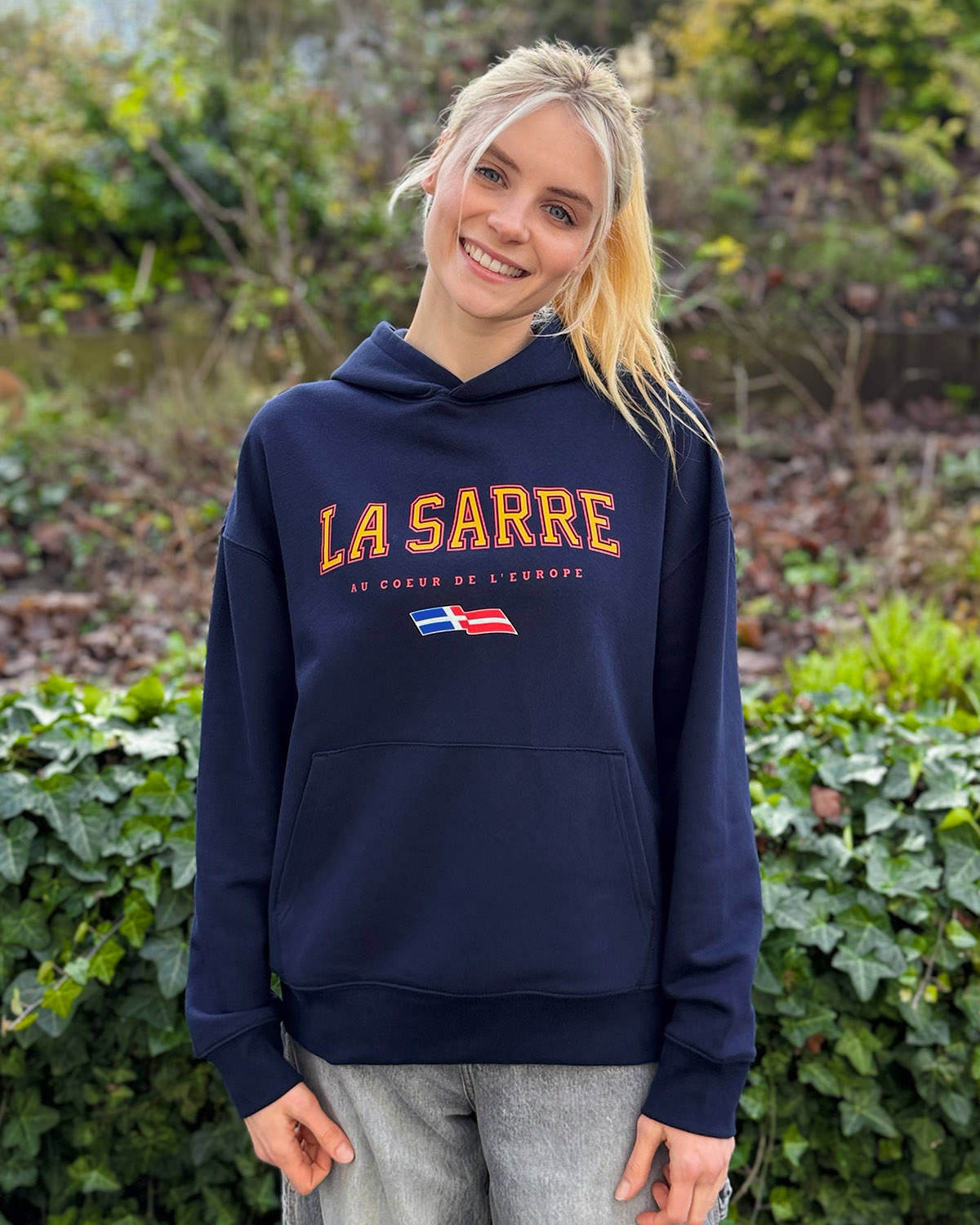 Oversized Hoodie JOHANNA <span>in Navy V1</span>