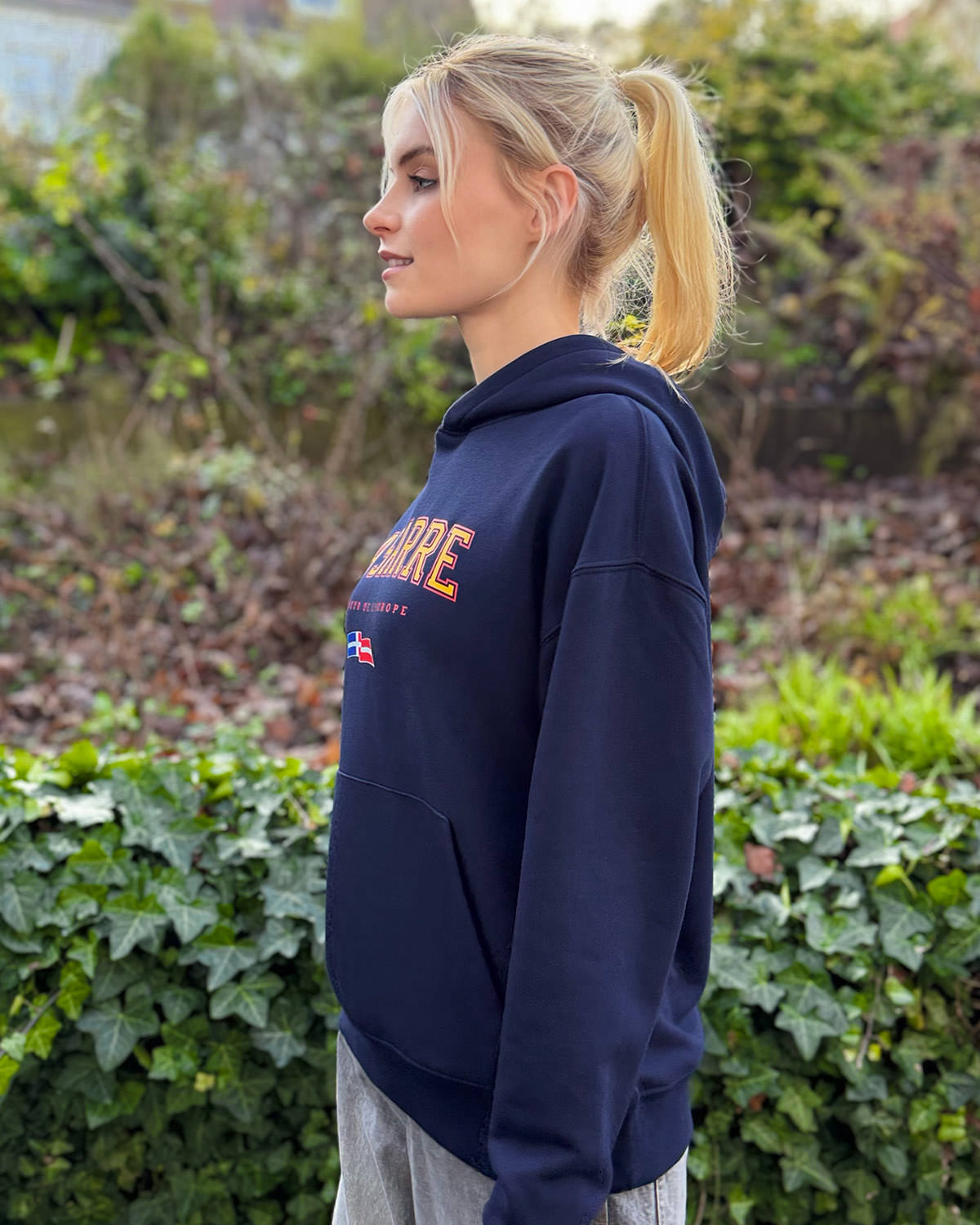 Oversized Hoodie JOHANNA <span>in Navy V1</span> – Bild 7