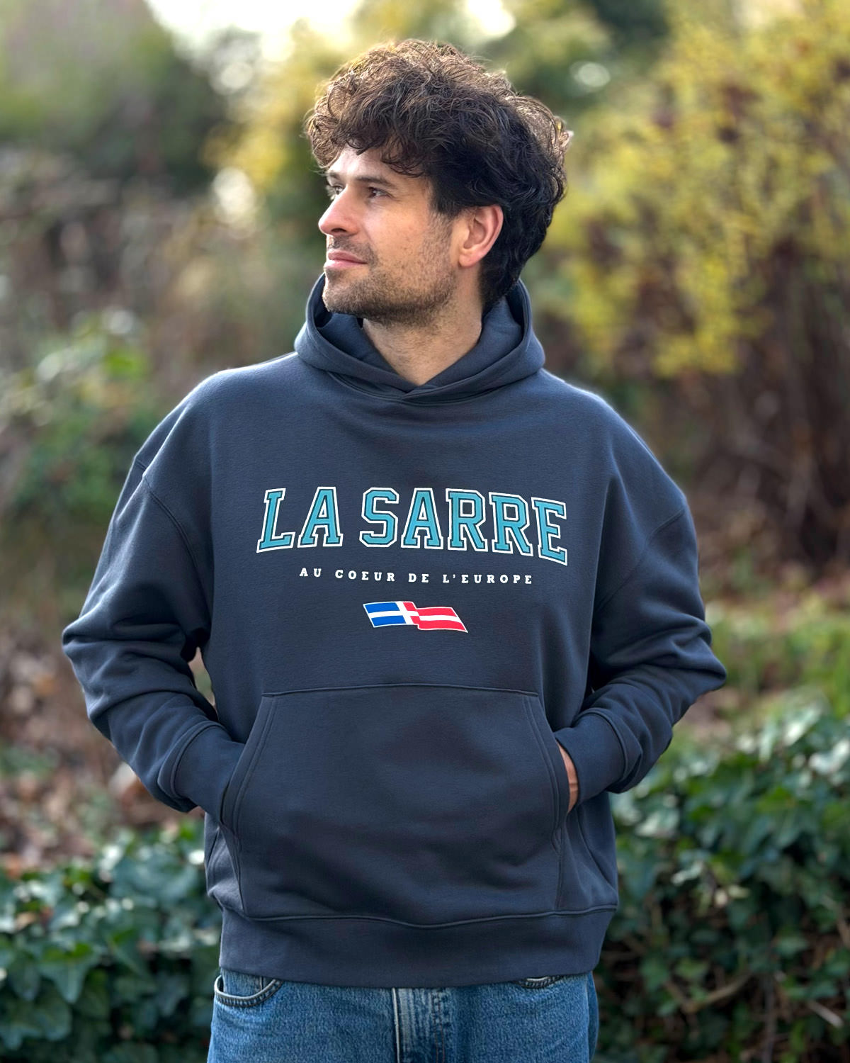 Oversized Hoodie JONAS <span>in Graphit V4</span> – Bild 8