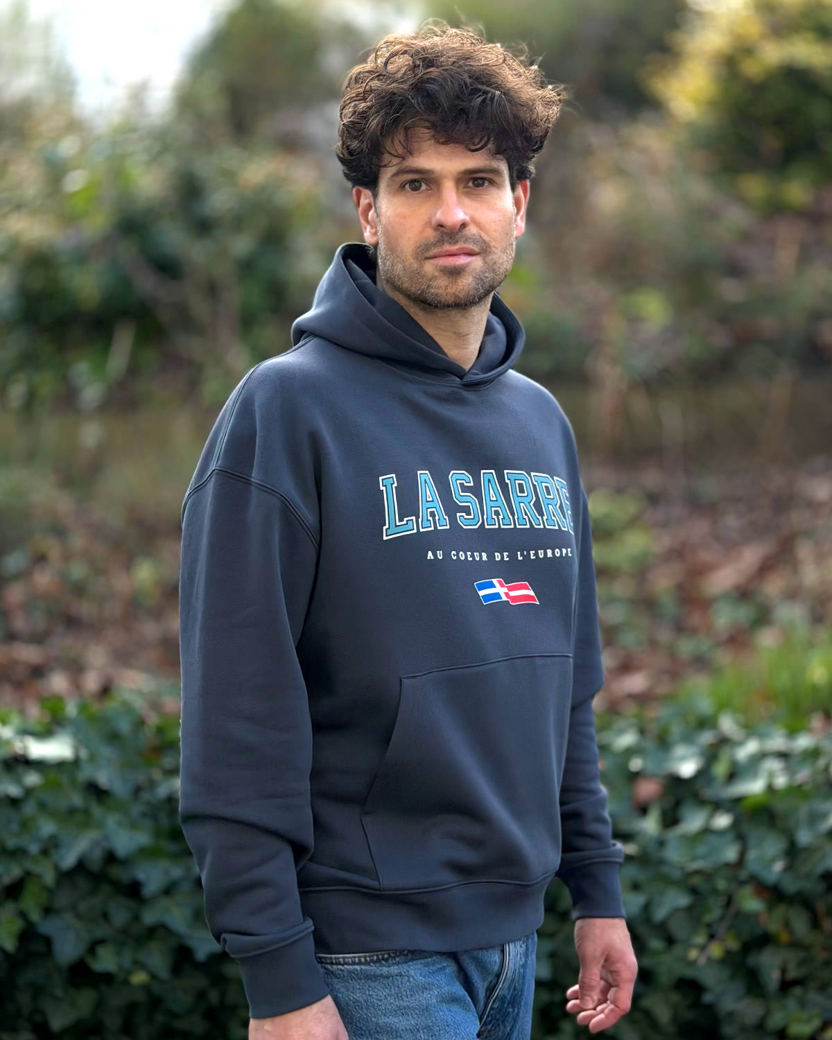 Oversized Hoodie JONAS <span>in Graphit V4</span> – Bild 5
