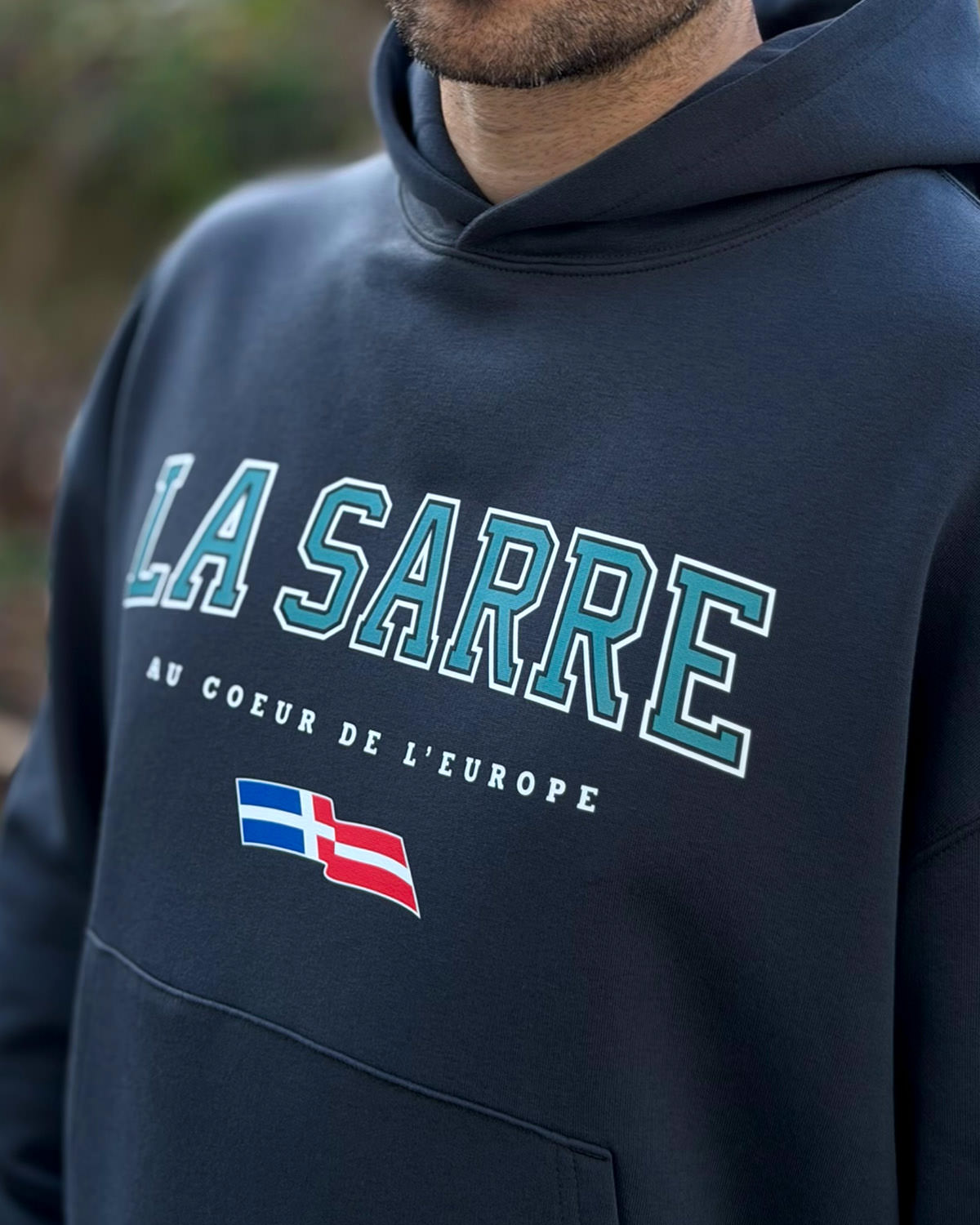 Oversized Hoodie JONAS <span>in Graphit V4</span> – Bild 3