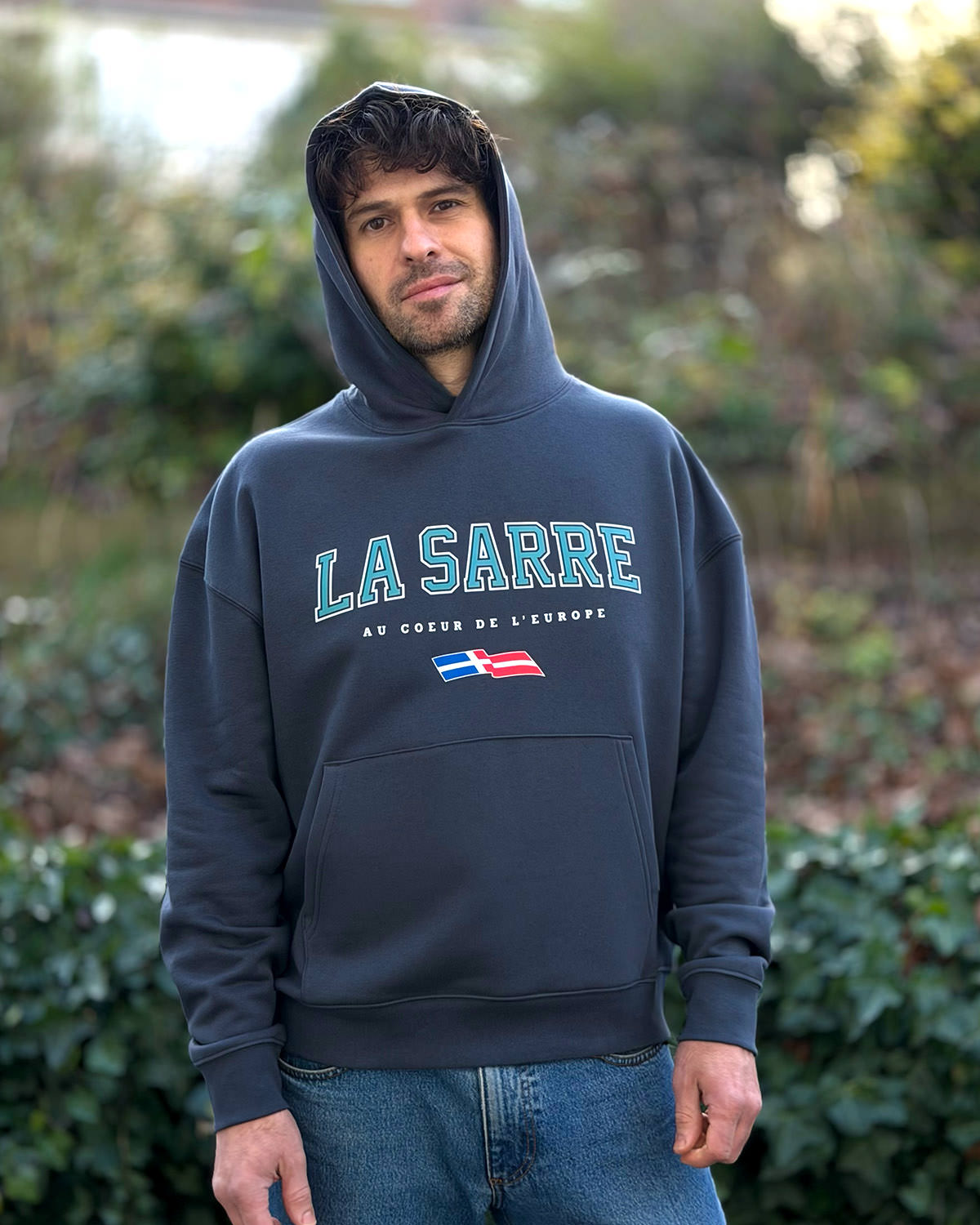 Oversized Hoodie JONAS <span>in Graphit V4</span> – Bild 6