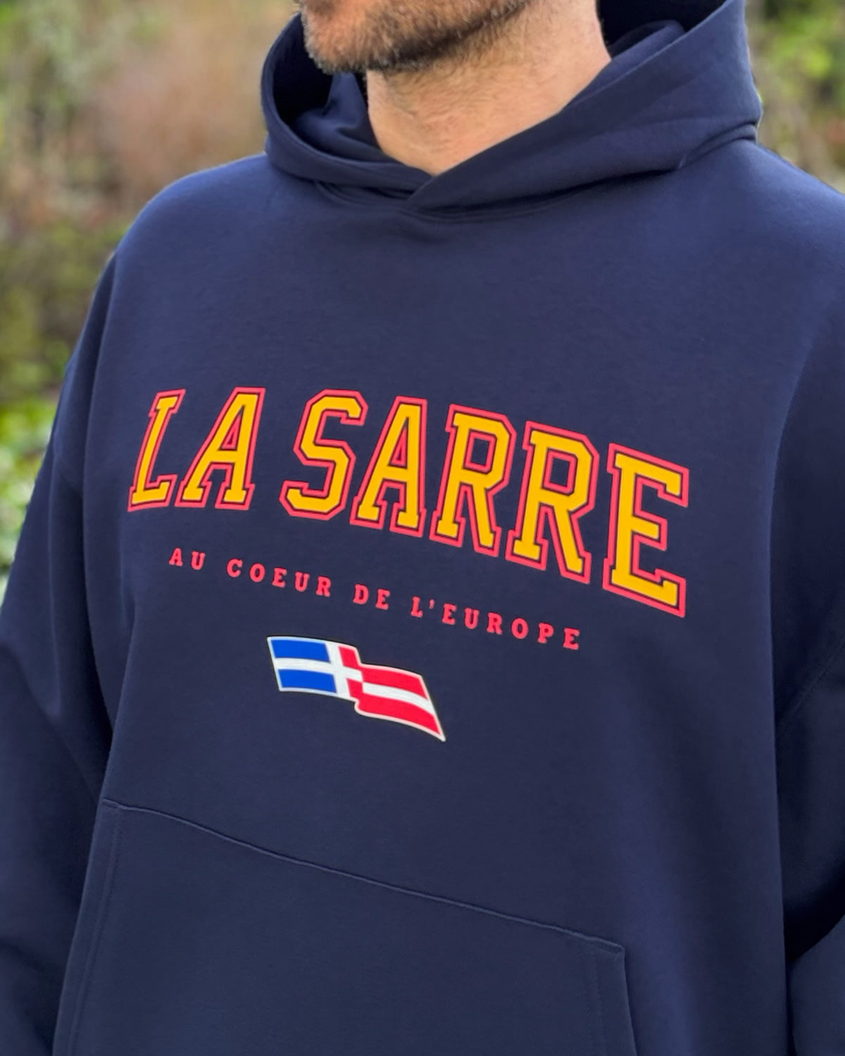 Oversized Hoodie JONAS <span>in Navy V1</span> – Bild 3