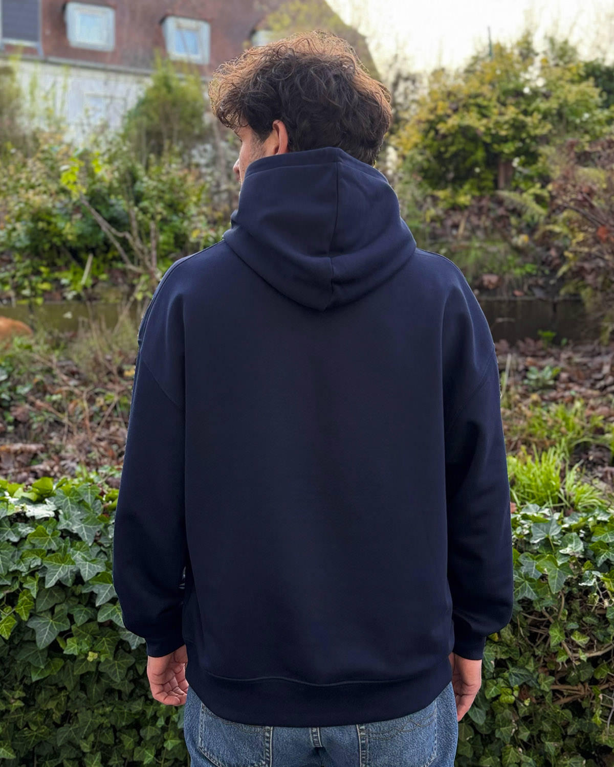 Oversized Hoodie JONAS <span>in Navy V1</span> – Bild 4