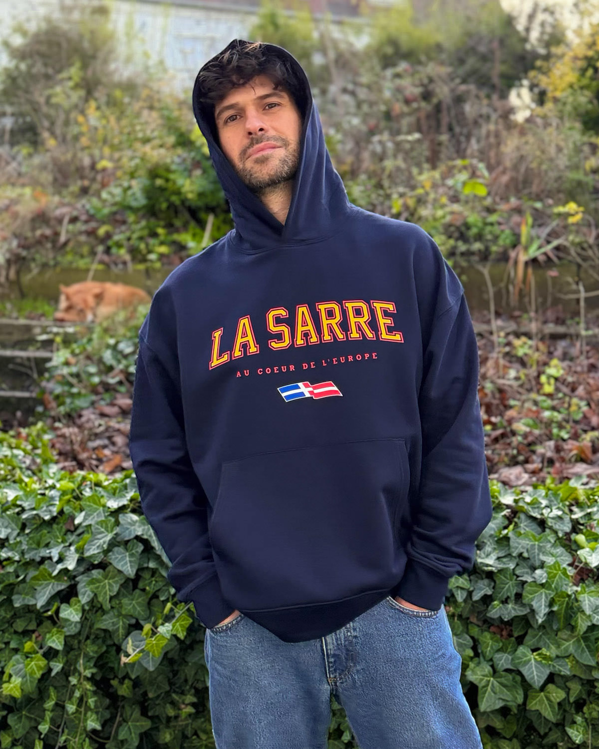 Oversized Hoodie JONAS <span>in Navy V1</span> – Bild 7