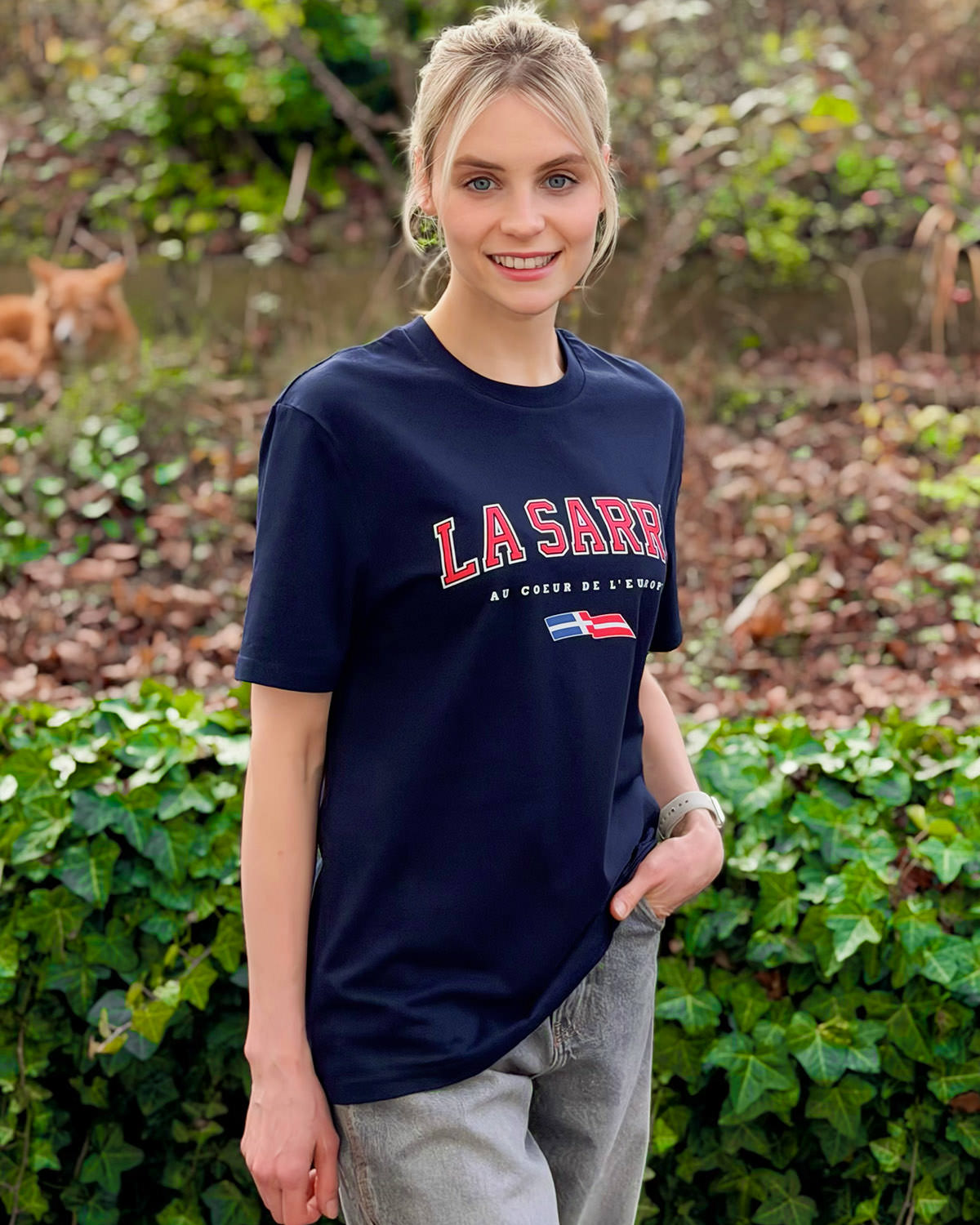 T-Shirt OLIVIA <span>in Navy</span> – Bild 5