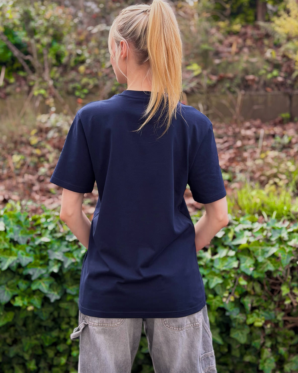 T-Shirt OLIVIA <span>in Navy</span> – Bild 3