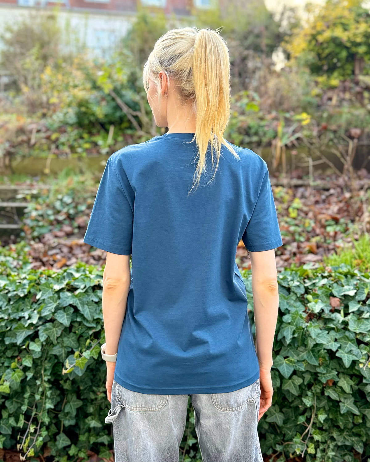T-Shirt OLIVIA <span>in Ozean</span> – Bild 3