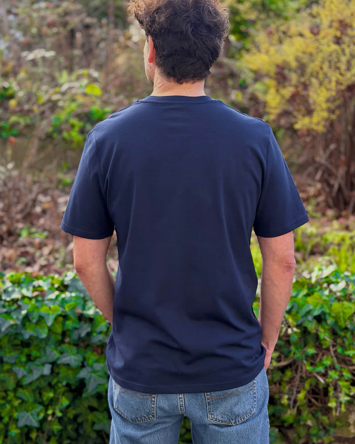 T-Shirt OLI <span>in Navy</span> – Bild 3