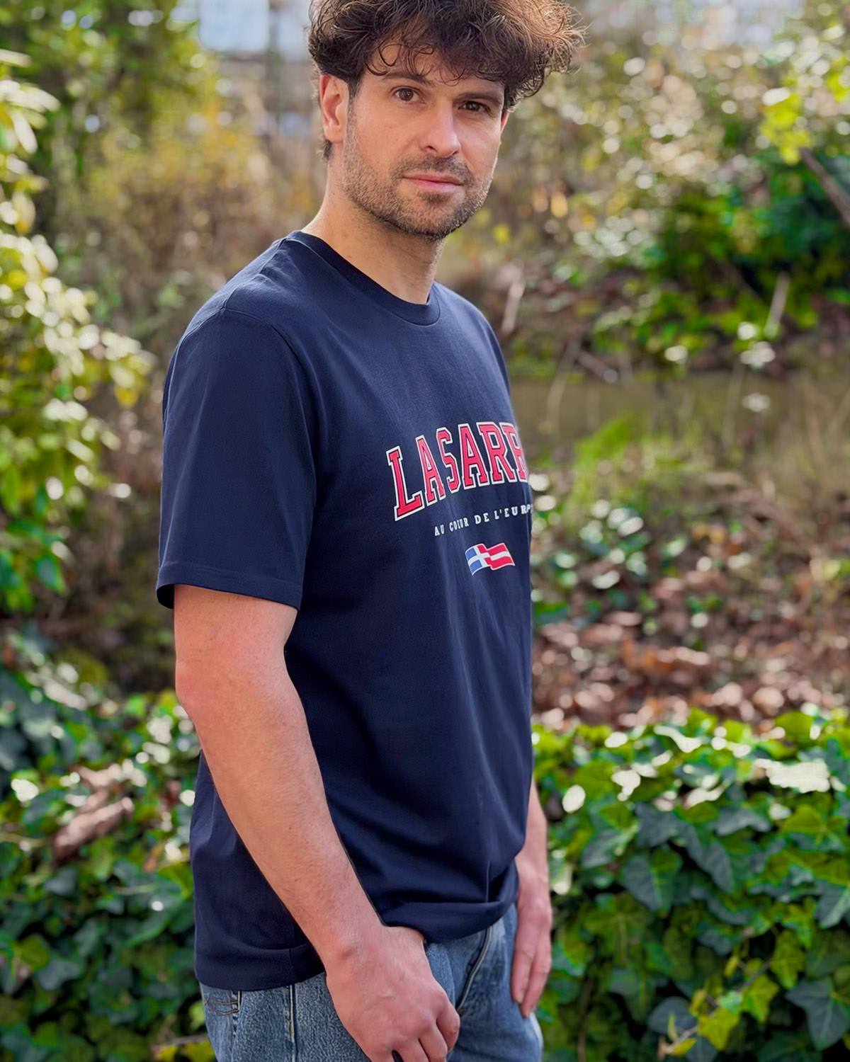 T-Shirt OLI <span>in Navy</span> – Bild 7