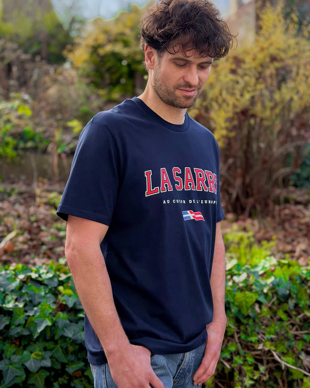 T-Shirt OLI <span>in Navy</span> – Bild 6