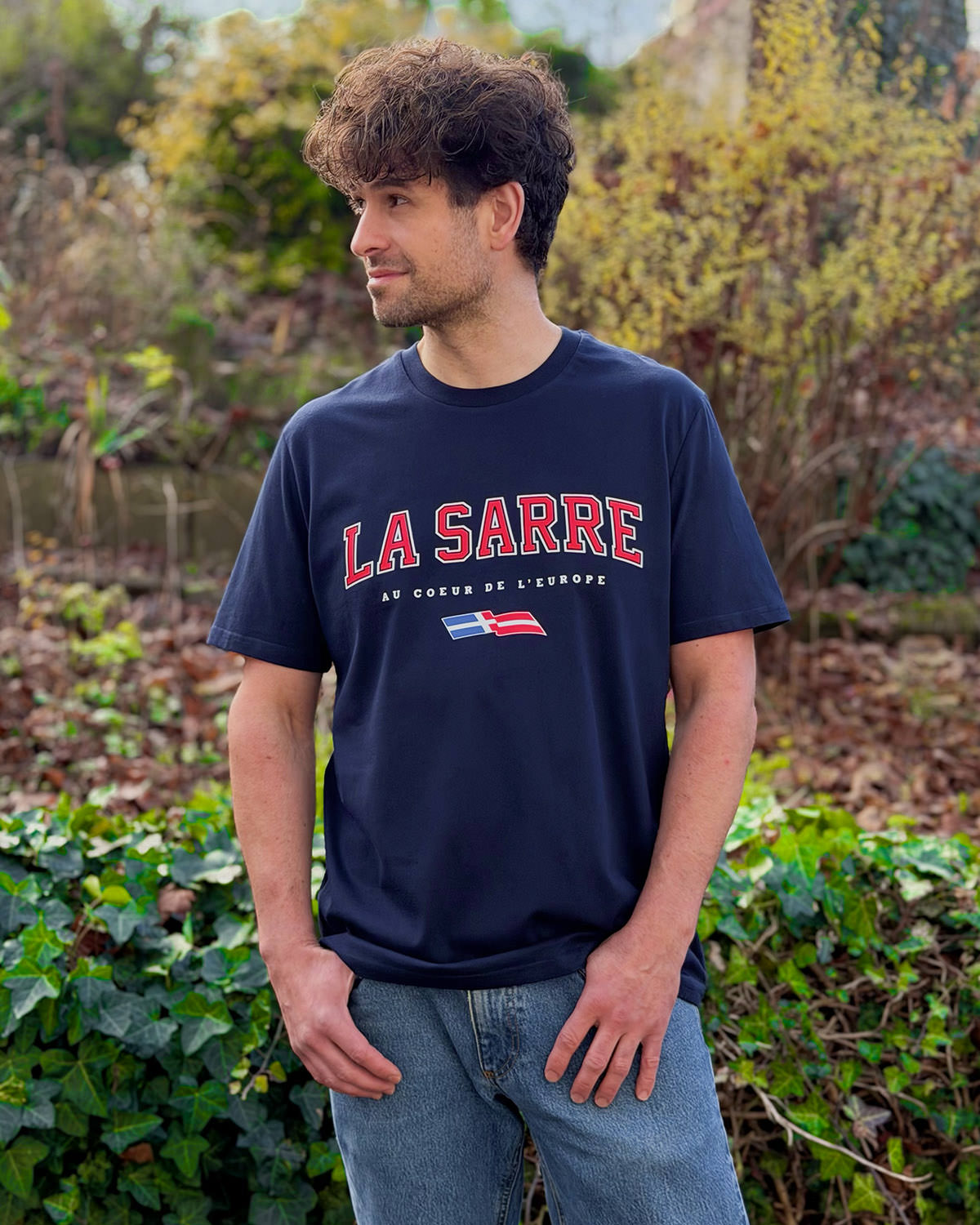 T-Shirt OLI <span>in Navy</span> – Bild 8