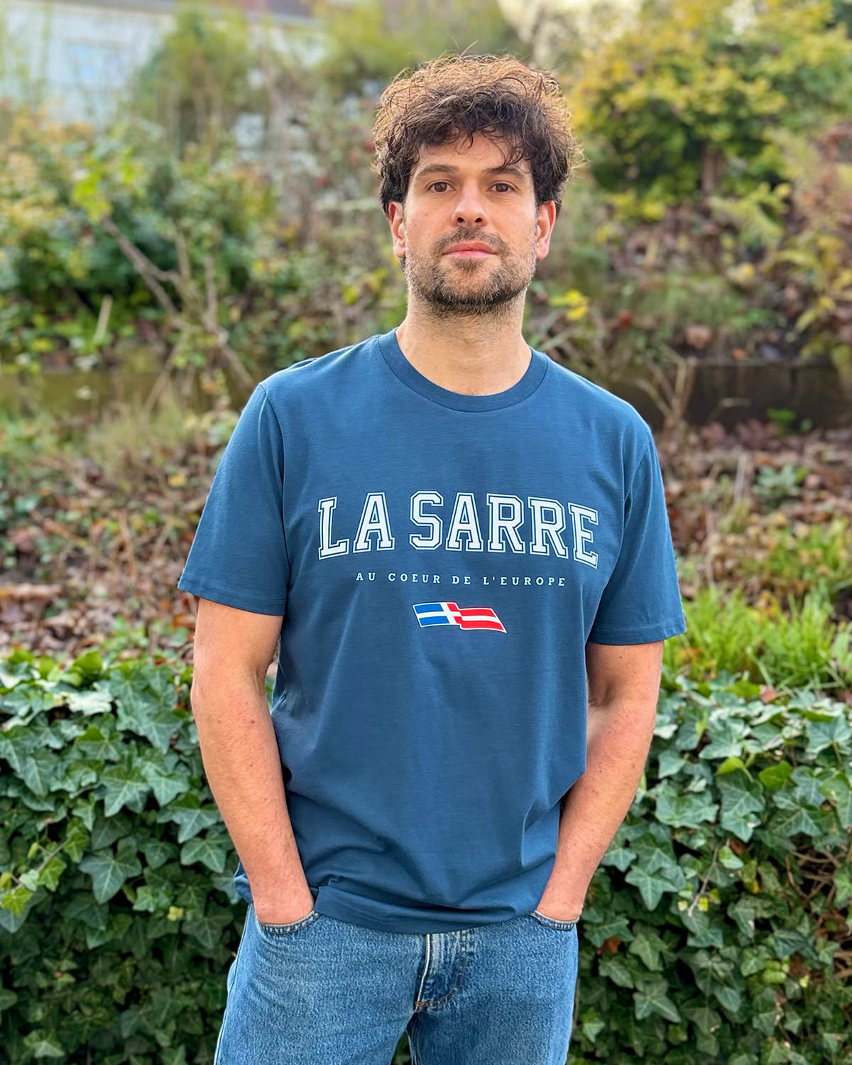T-Shirt OLI <span>in Ozean</span> – Bild 4